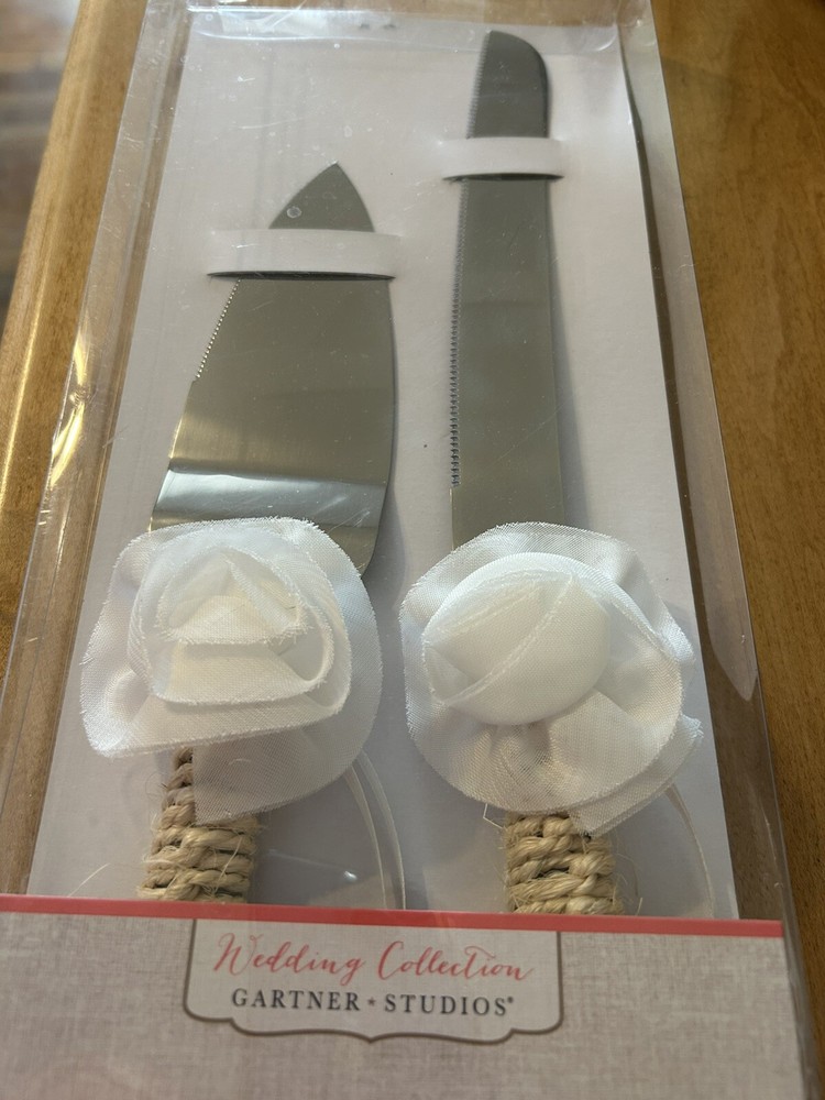 Cake Knife And Server Wedding Collection Gardner Studios