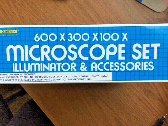 Edu-Science Microscope 600 x 300 x 100