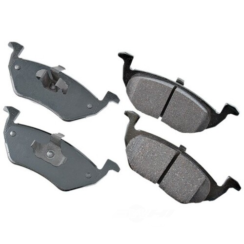 Rear Disc Brake Pad Set OES AKEBONO ACT1055 for Ford, Mazda, Mercury