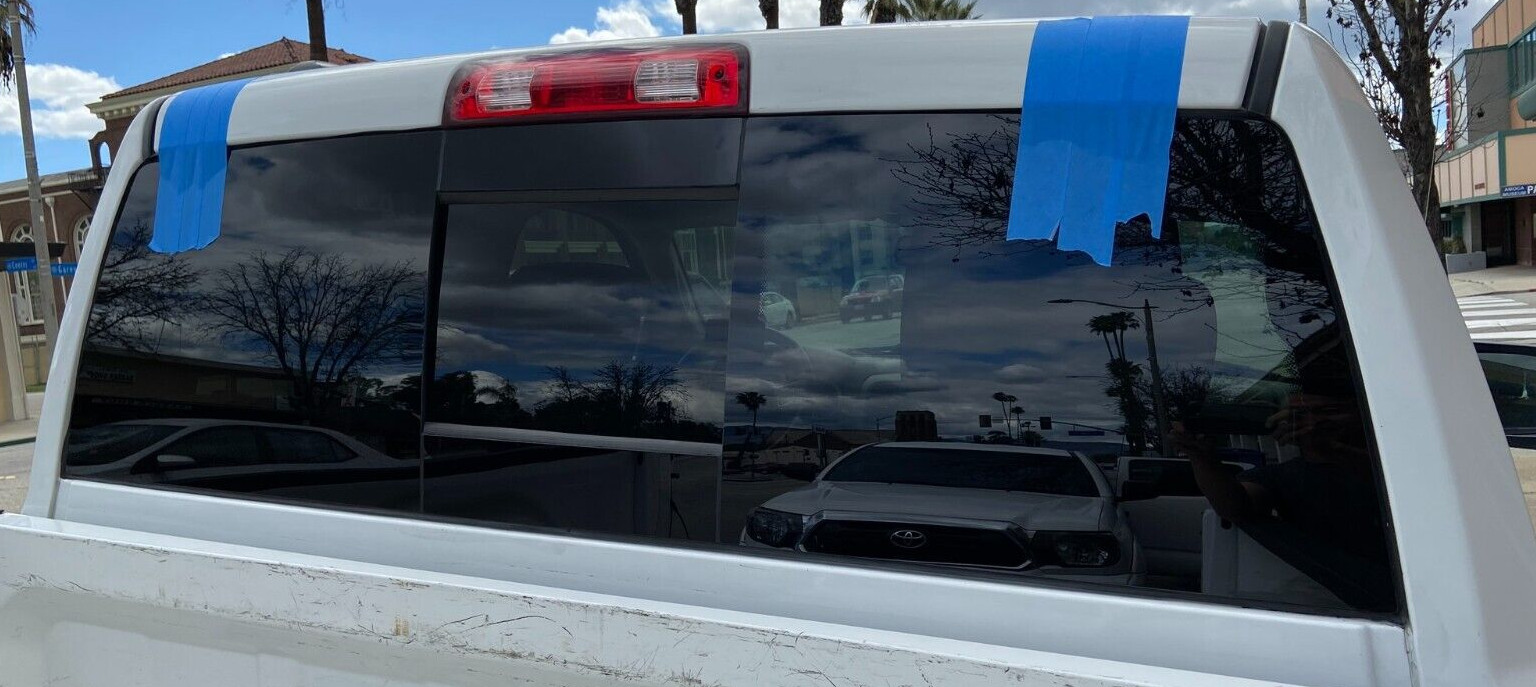 Fit 2014-2018 Chevy Silverado 1500 Back Glass POWER Slider w/Heated "No Cable"