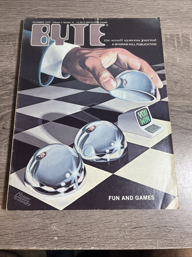 1979 Byte Magazine Lot 13 ISSUES (Complete) Genealogy, Lisp, Numerical Analysis