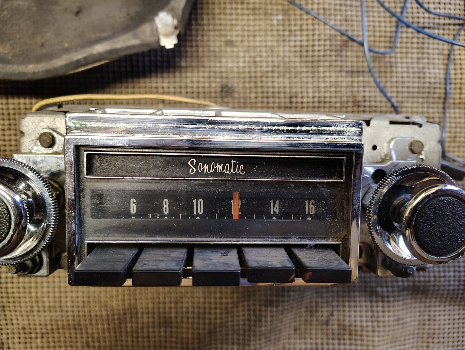 1970 Buick Skylark GS 455 GSX Stage 1 Sport Wagon Factory AM Radio 04APB1 WORKS!