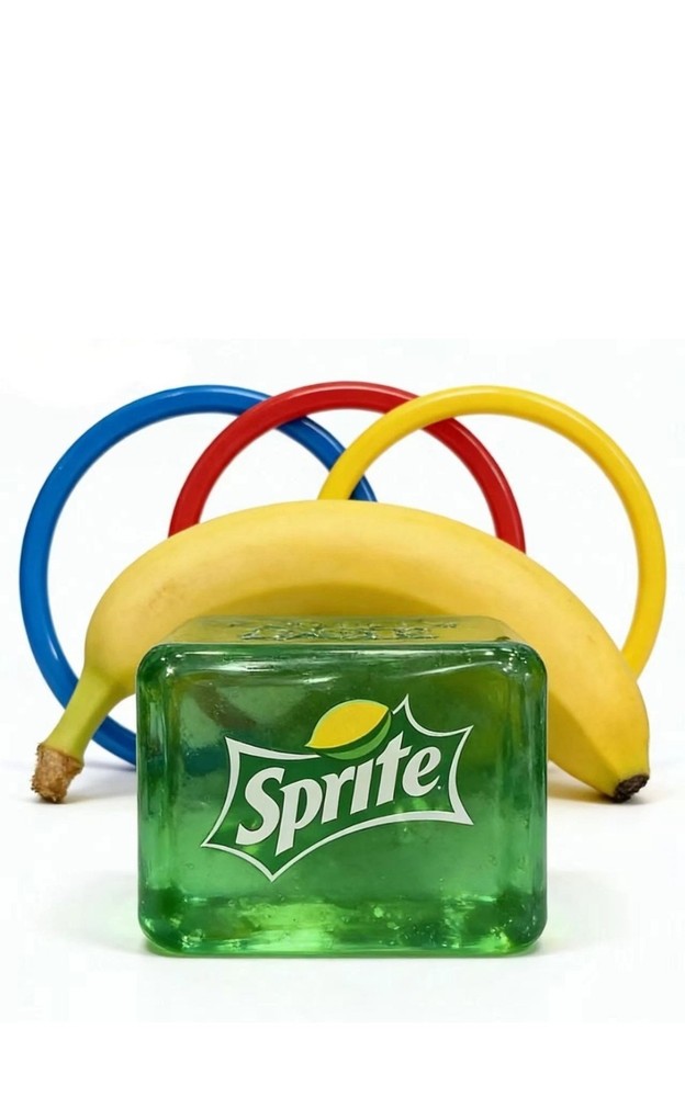 Needoh Limited Edition Sprite Nice Cube Suptid Squish
