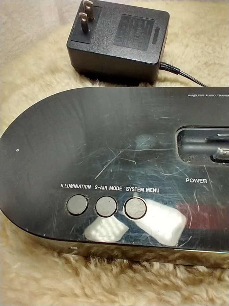 SONY DOCKING SPEAKER SYSTEM MODEL AIR-SA17Ti BLACK - GOOD CONDITION.