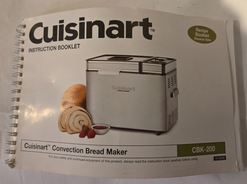 CUISINART Convection Bread Maker CBK-200