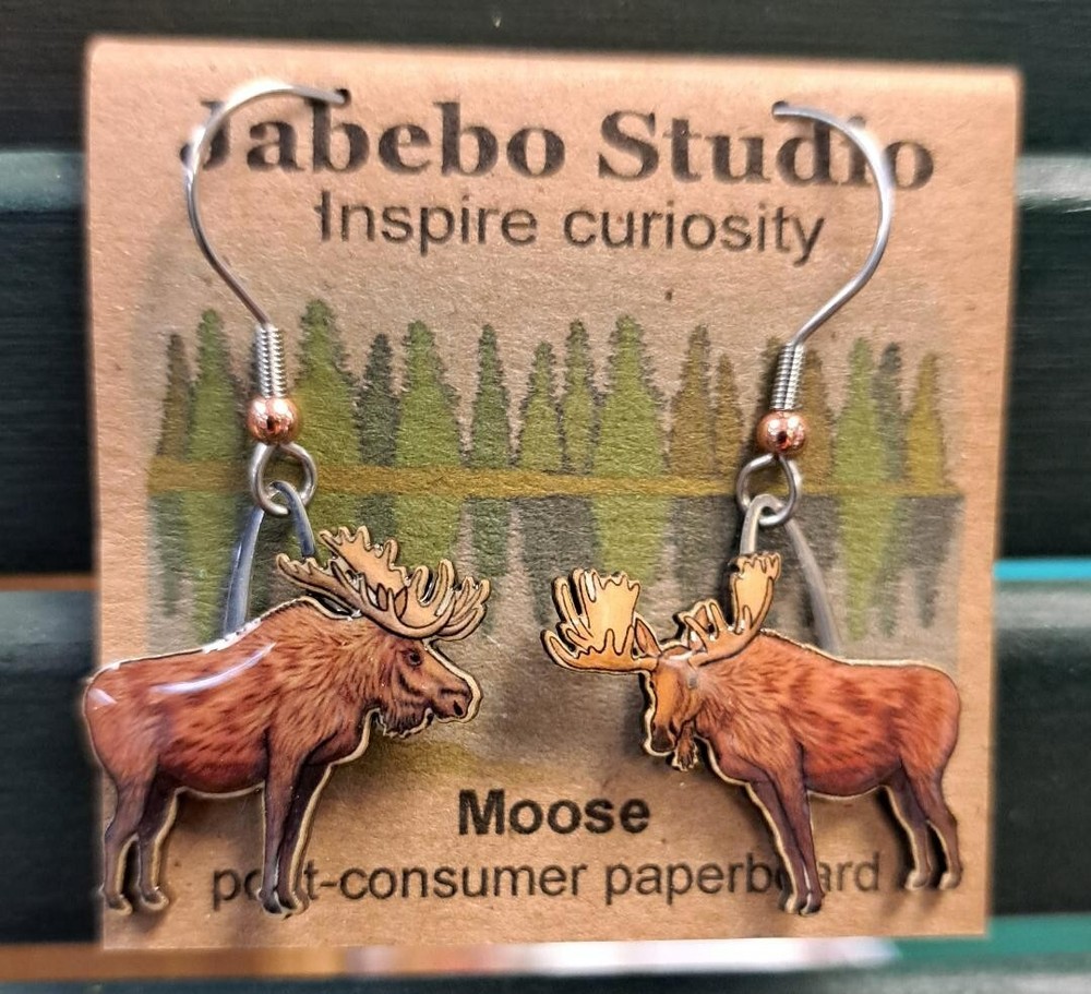 Jabebo Earrings Moose