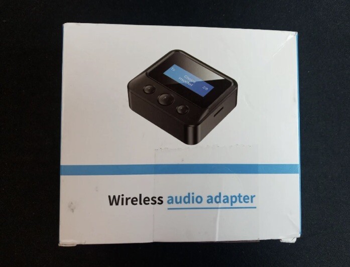 LCD Audio Receiver Transmitter Bluetooth-compatible 5.0 Wireless Adapter #C395