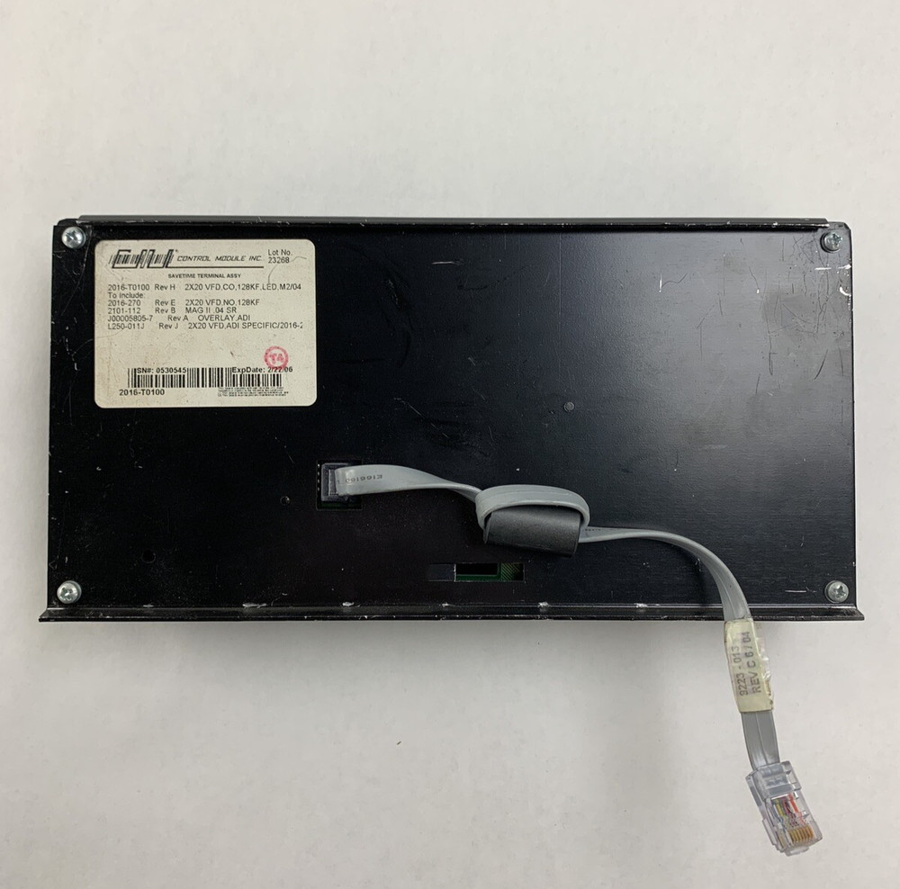 CMI SaveTime 2000 Series Terminal Assembly Untested