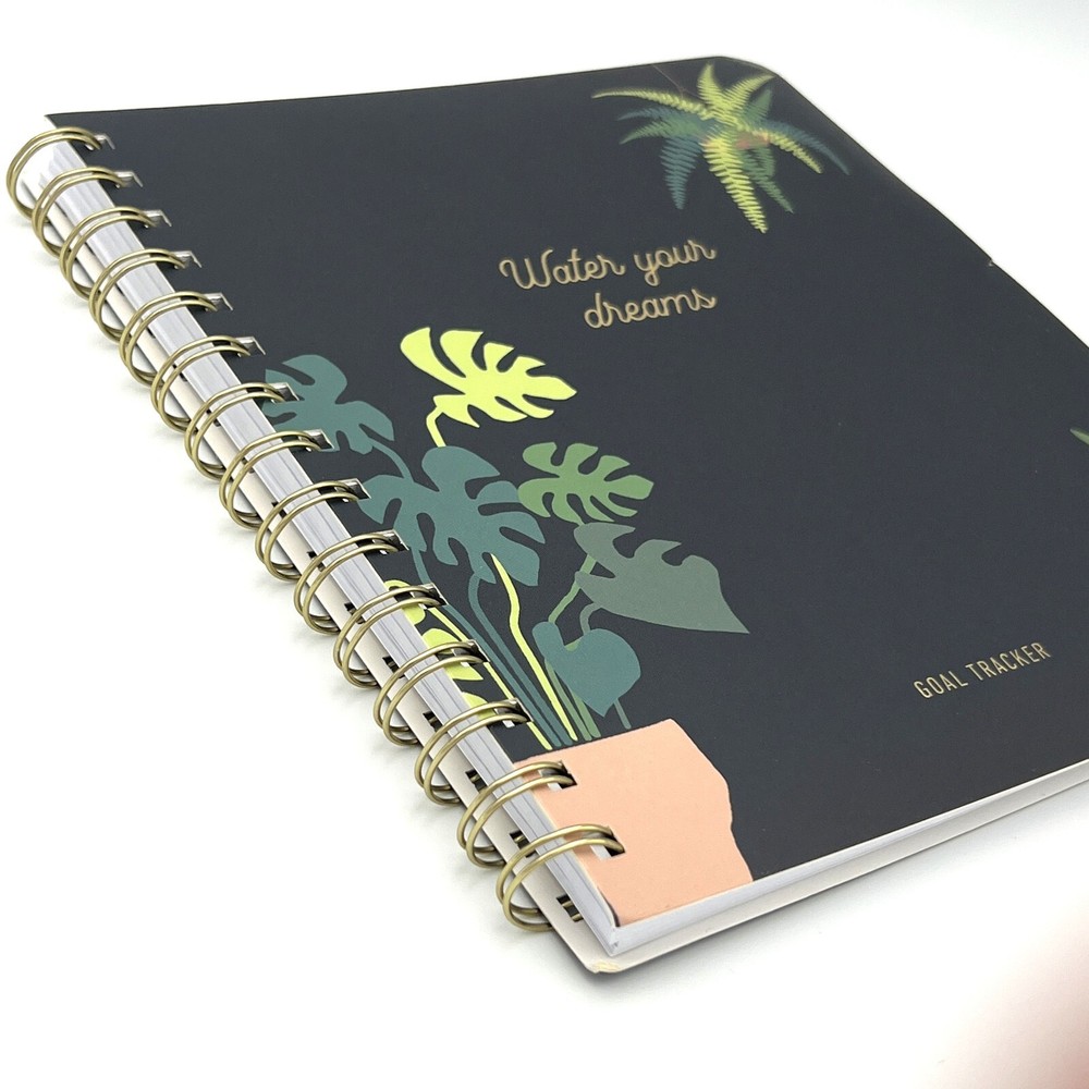 Fringe Goal Tracker Boho "Water Your Dreams" Goal Description Plan Task Tracking