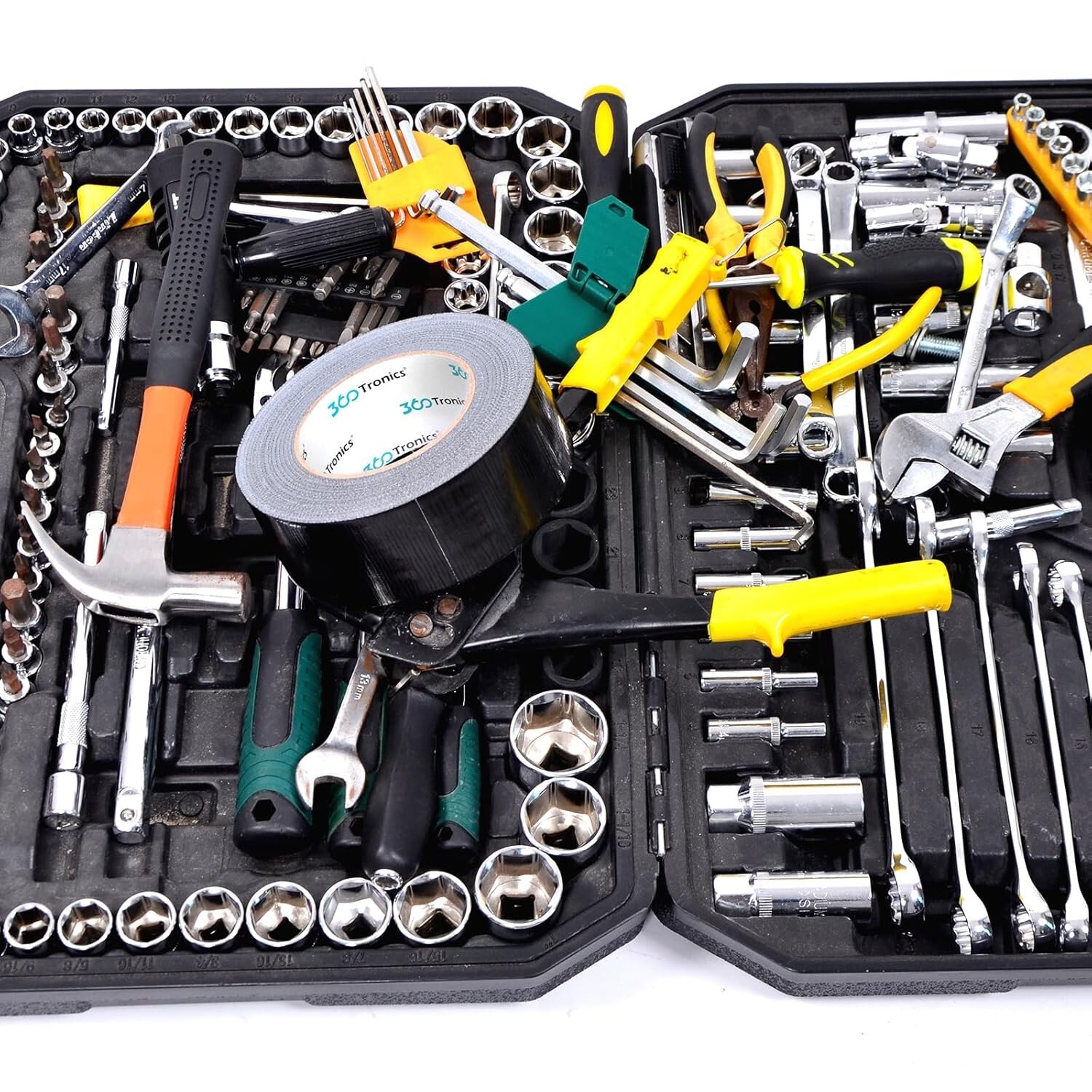 Black Duct Tape Heavy Duty, 2 Inches x 50 Yards Per Roll, Waterproof Outdoor