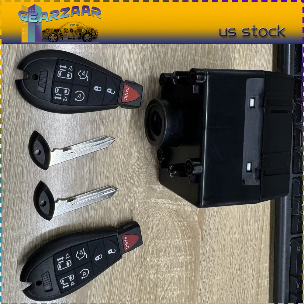 for 2009-2015 Dodge Ram 1500 WIN Module Wireless Ignition Node Node w/Keys USA