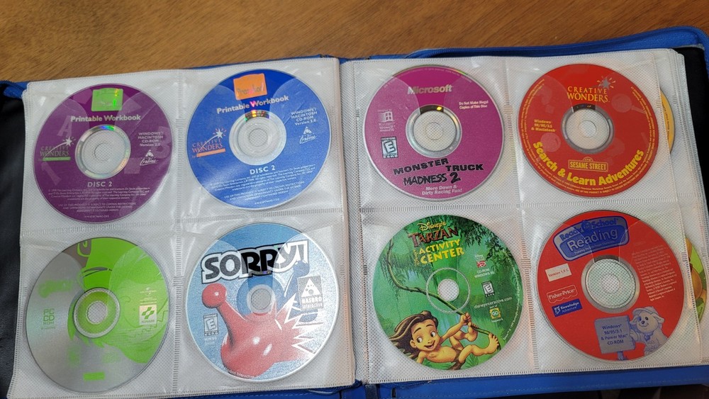 CD ROM Games and Educational CD's