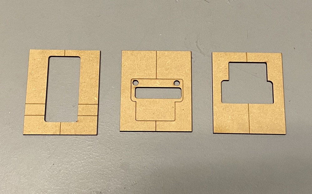 Original Floyd Rose Tremolo Bridge Routing template set