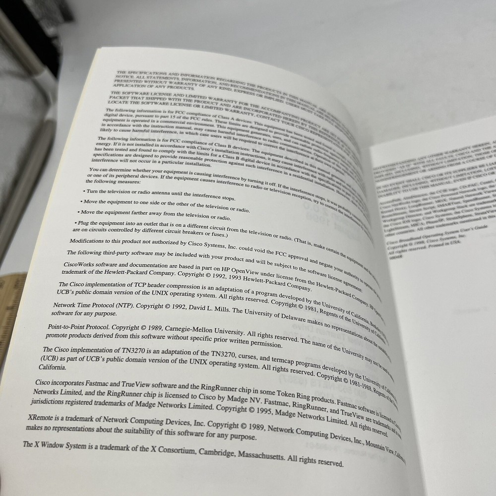 Cisco Broadband Operating System User’s Guide Manual 78-5803-01 1998
