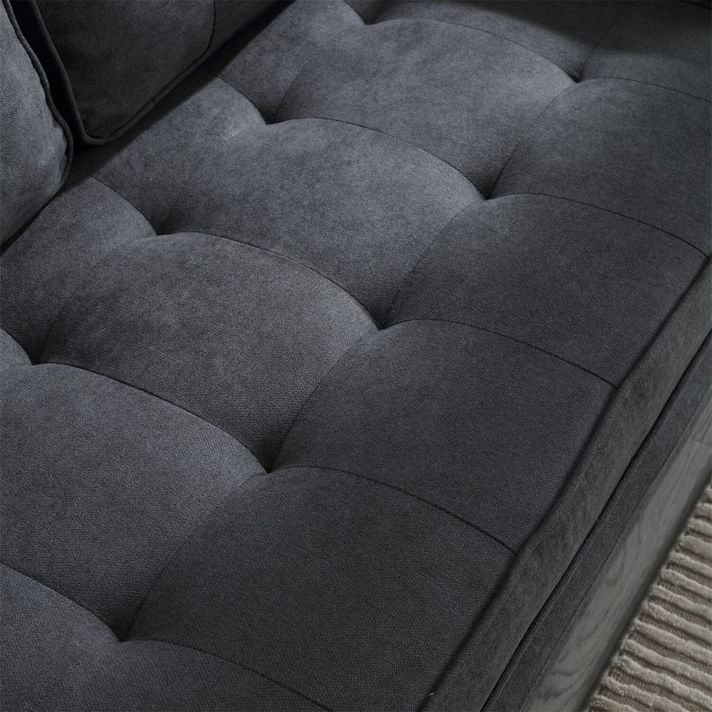 Convertible Sleeper Sofa Bed Velvet Loveseat Sofa Couch Futon Sofa Pull-Out Bed