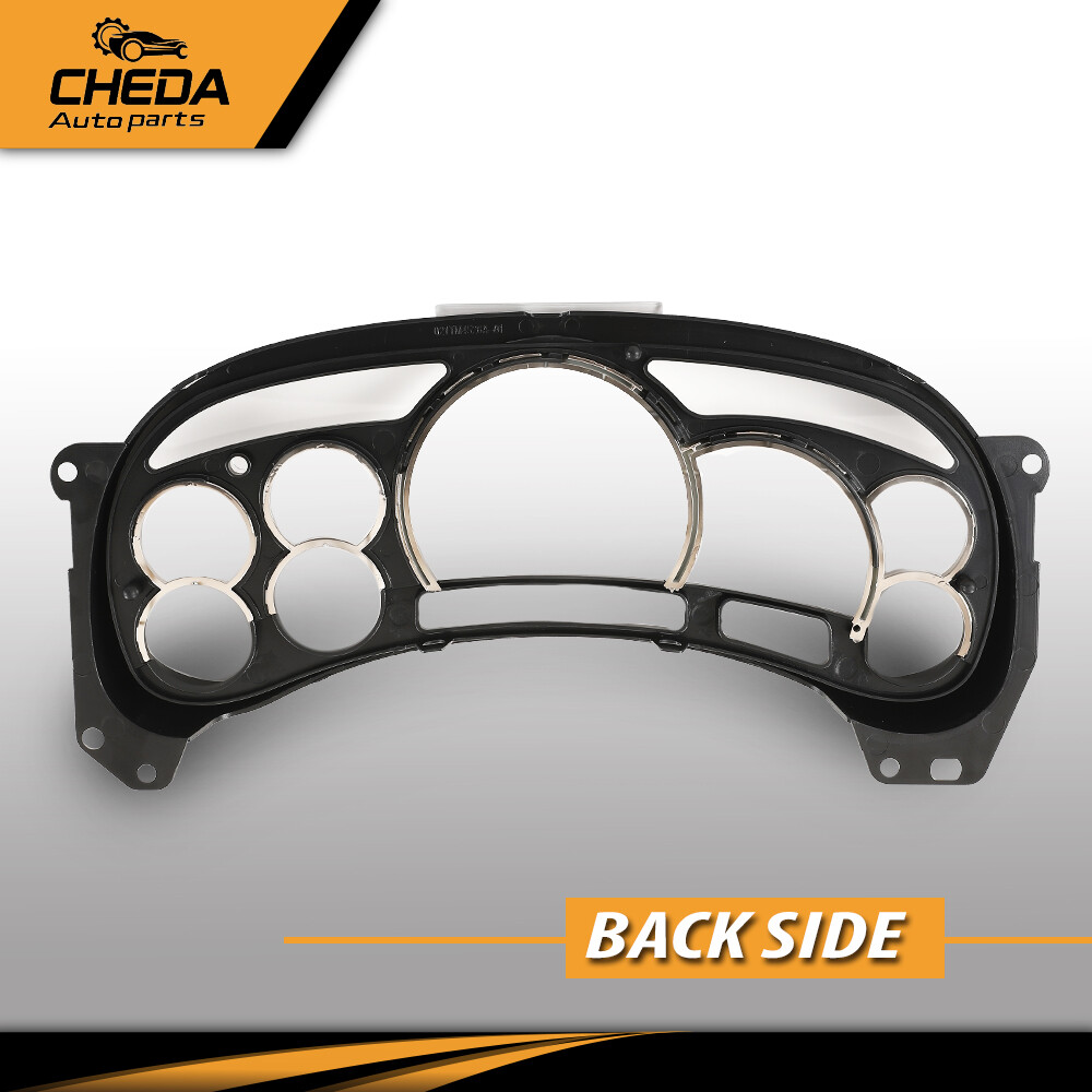 Gauge Cluster Lens Cover Chrome Ring Fit For 03 04 05 06 GM Trucks SUVs Escalade