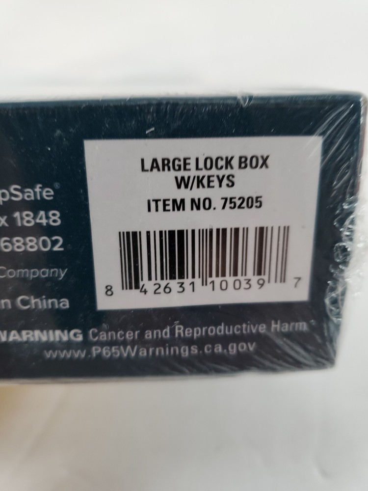 SnapSafe Large Lock Box with 2 Keys