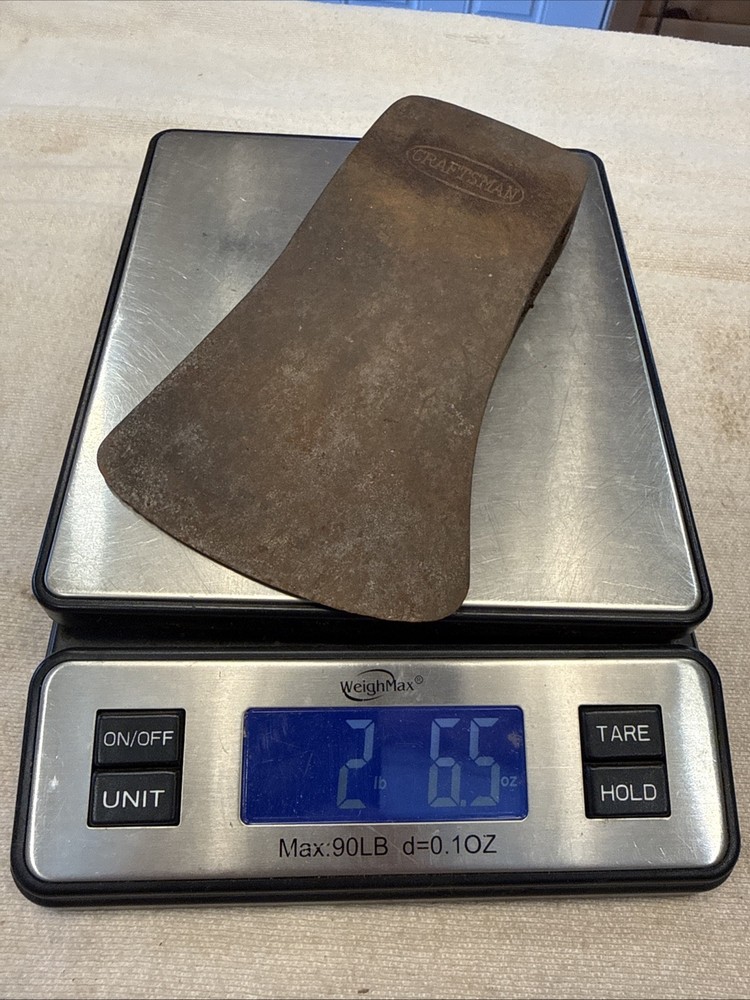 Vintage CRAFTSMAN AXE HEAD 2lb Single Bit