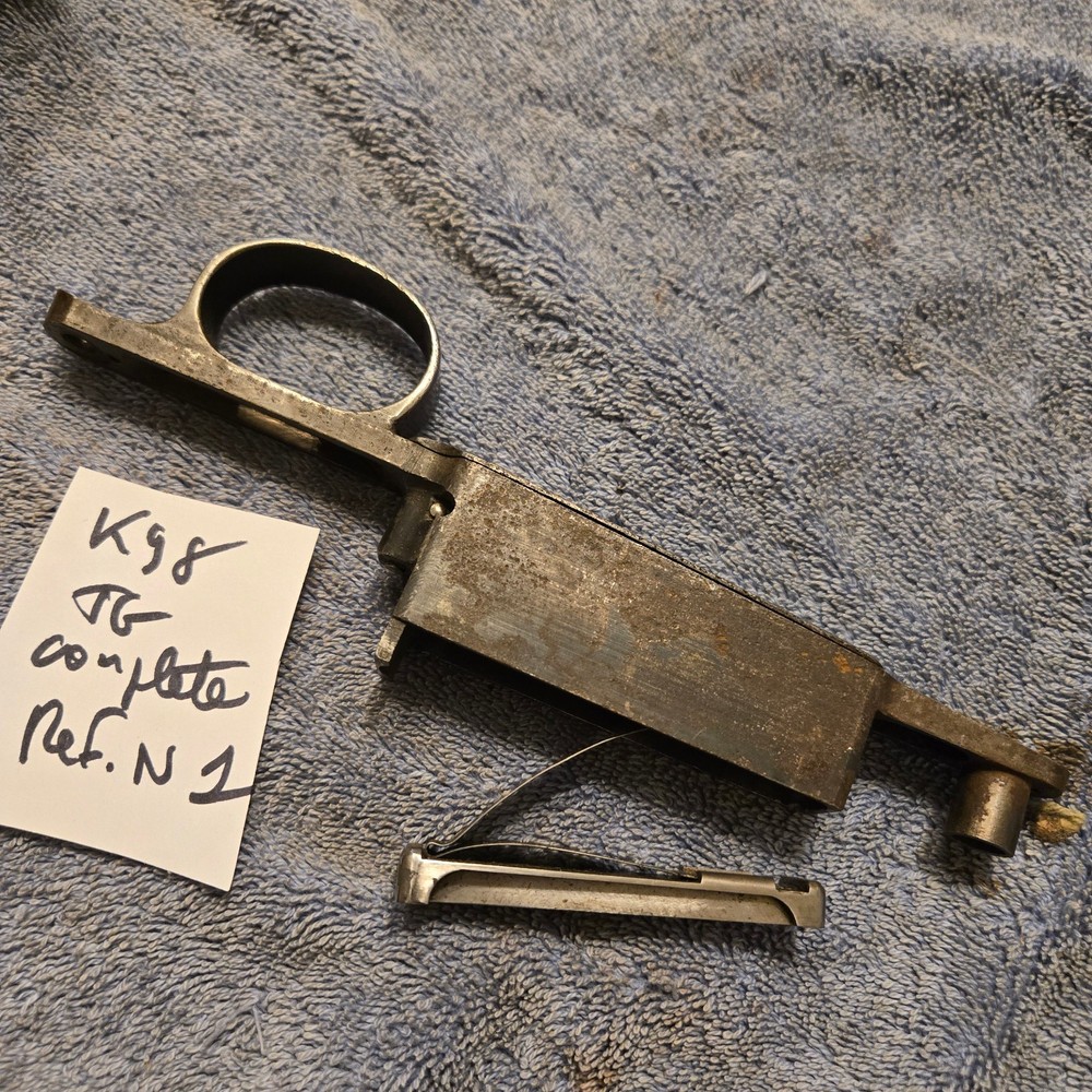 K98 Mauser Gew 98 Trigger Guard German Triggerguard Complete NO MARKINGS Ref.N1