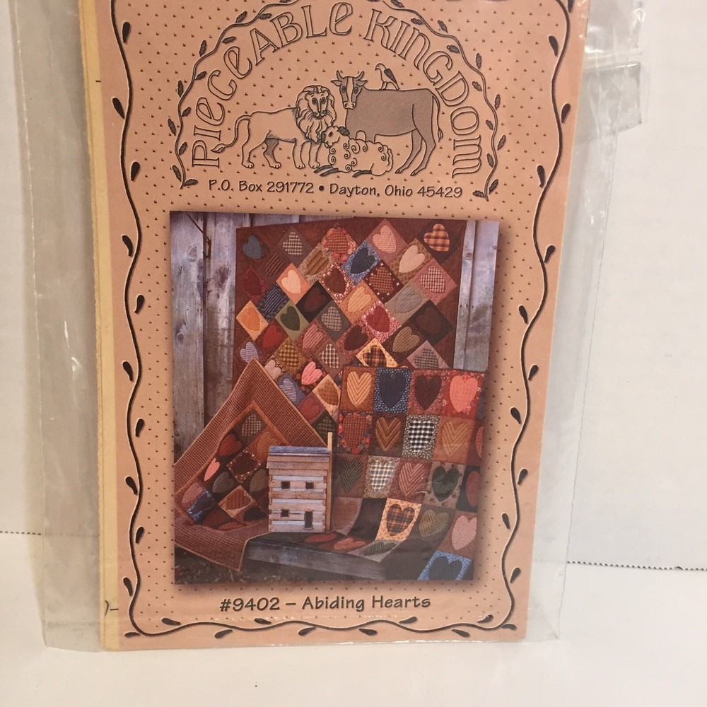 Abiding Hearts Quilt Pattern Peaceable Kingdom