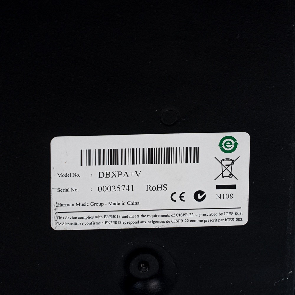 dbx DriveRack PA+ Loudspeaker Management System