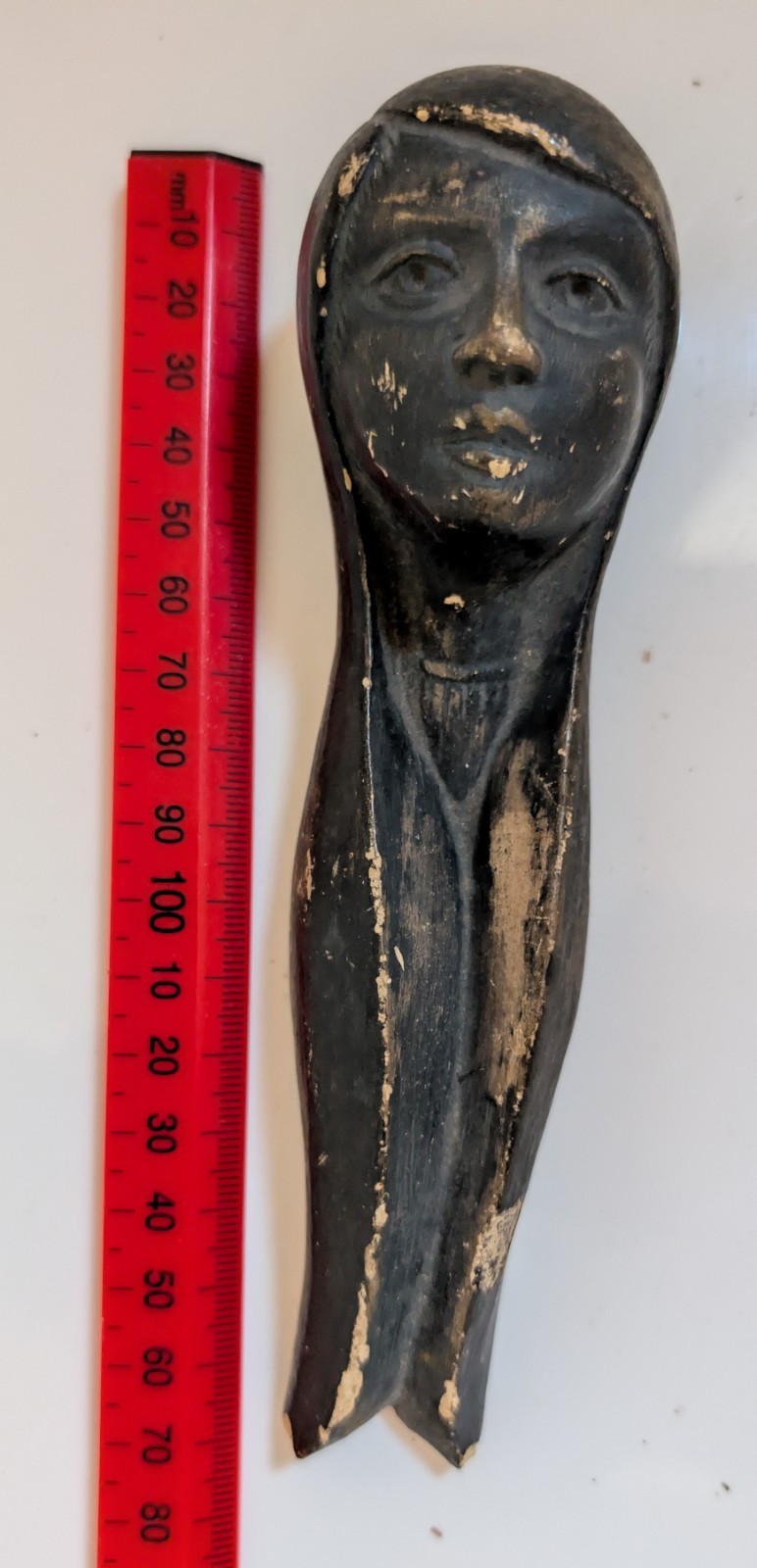 Native American Girl Ornament? - Art Nouveau Style Ceramic Wall Plaque Handmade?