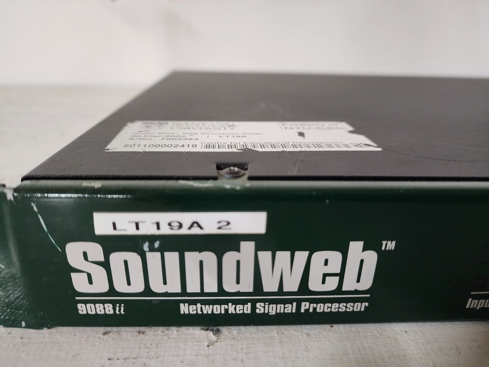 BSS SoundWeb 9088ii Networked Signal Processor