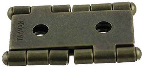 Double Acting Folding Screen Hinge For 3/4" Panel - Antique Brass DL-C869-AB