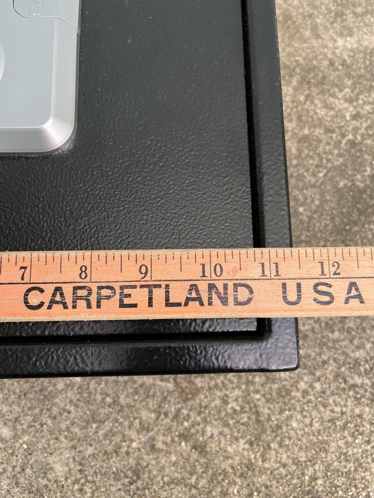 Pistol Ammo Security Secure Gun Storage Locker Safe Stack On Biometric Print