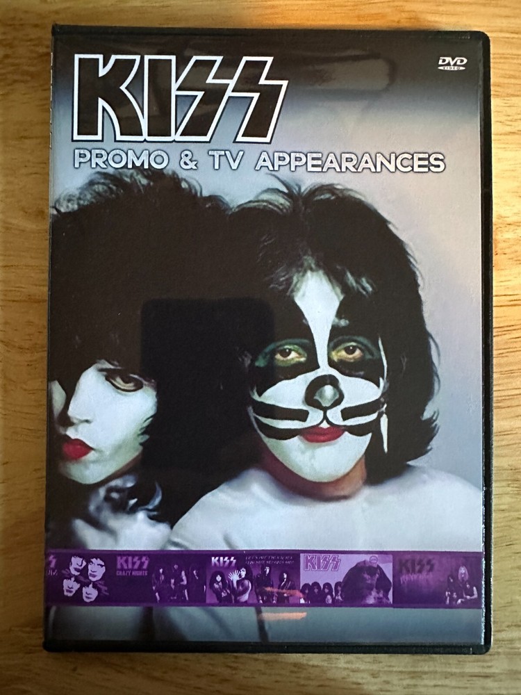 KISS - Live Promo & TV Appearances 2023 DVD Gene Simmons Paul Stanley