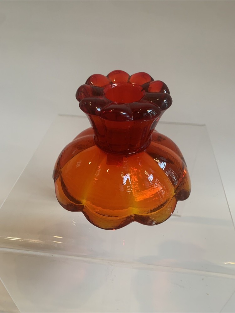 MCM LE Smith Flame Cupped Base Candle Holders -2