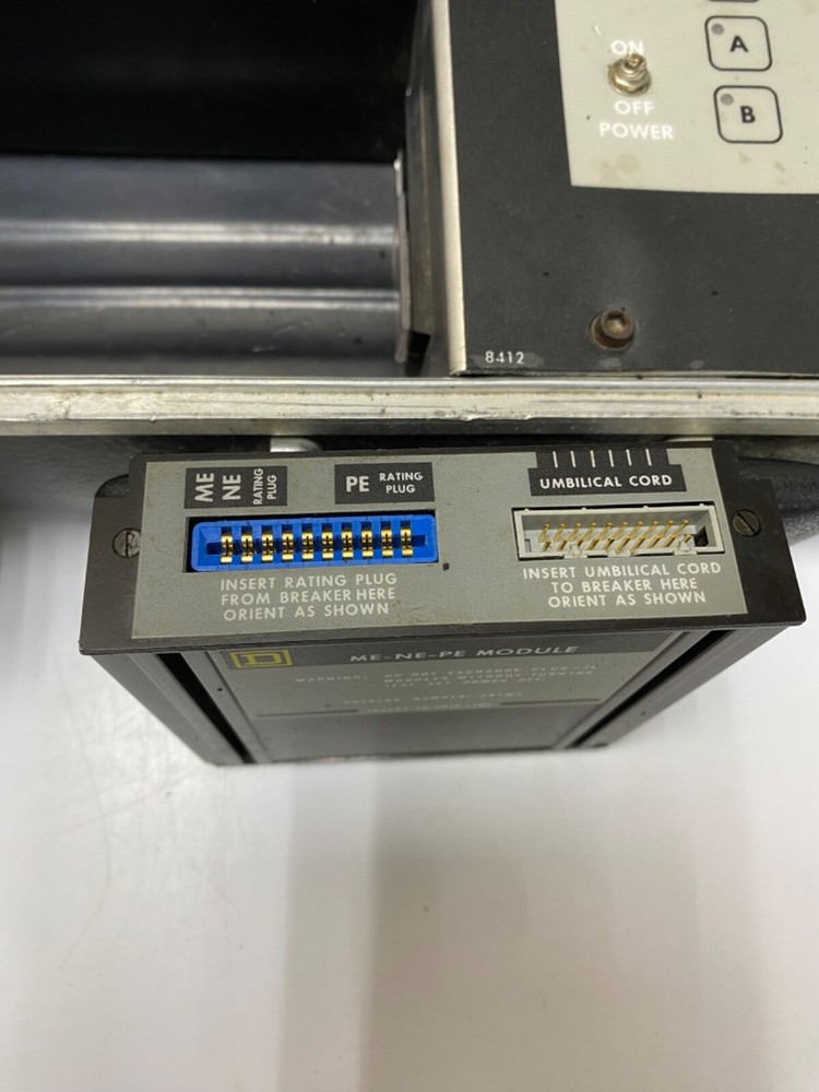 Square D Universal Test Set CBTUI, CBTM3 ME-NE-PE Test Module, TIF 770