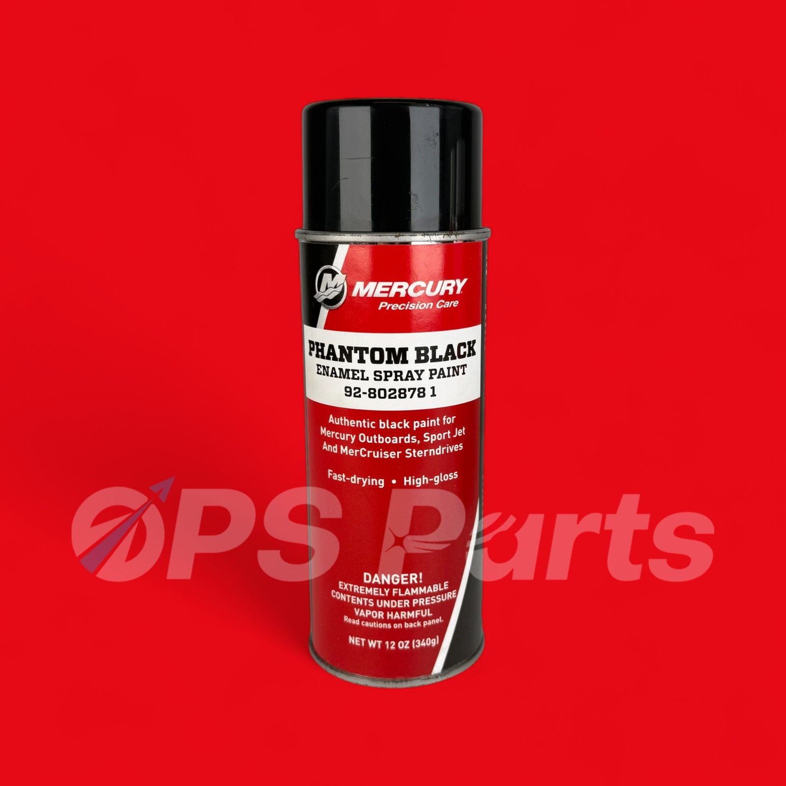 Mercury/QS Phantom Black Spray Paint Set 3pk Part# 8028781 & 80287852 & 80287853