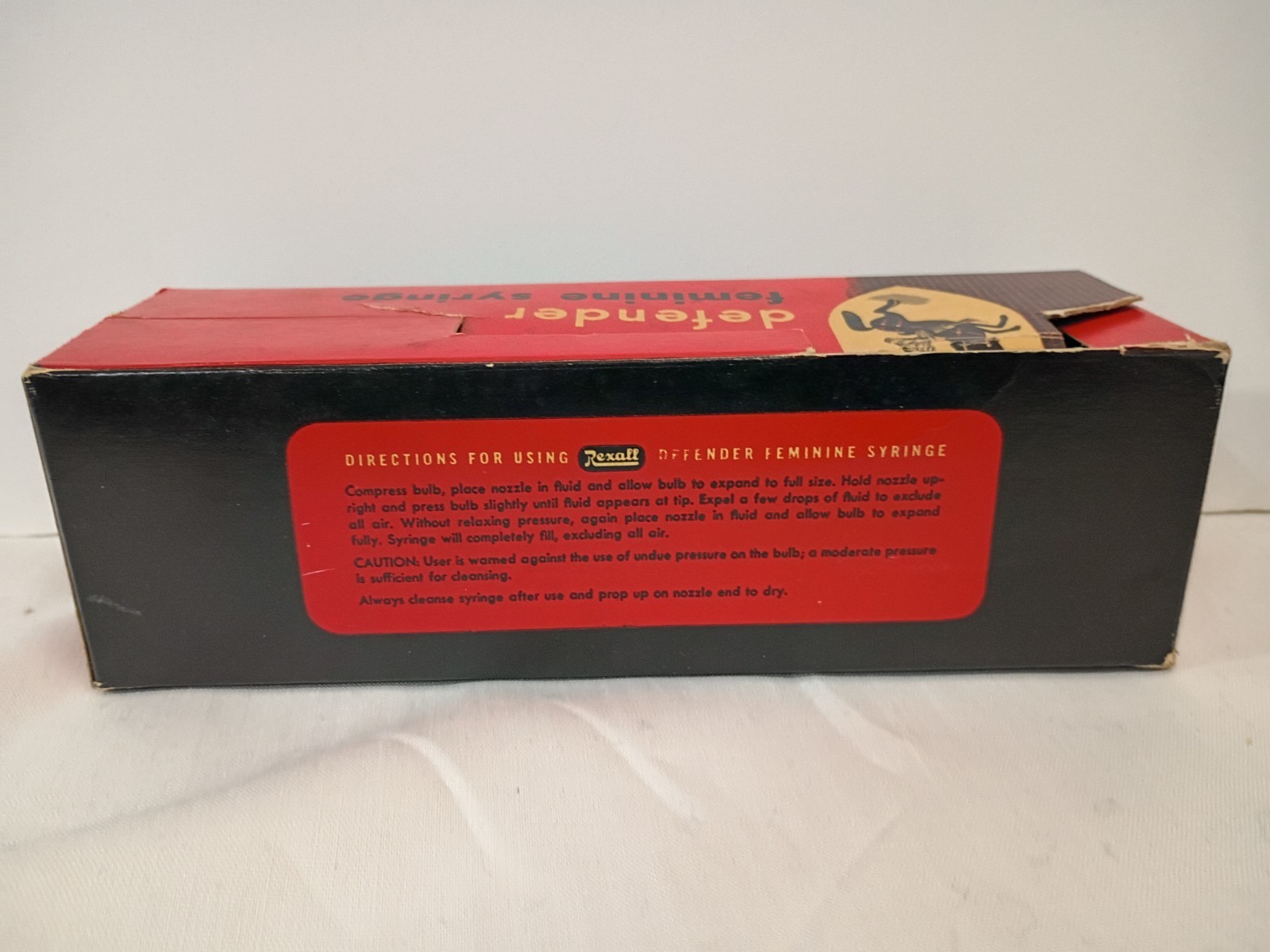 Vintage Rexall Defender Douche Bulb Syringe