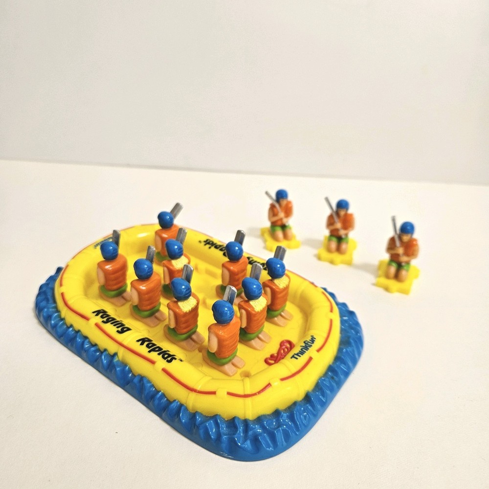 Vintage 2003 Thinkfun Raging Rapids Brain Teaser Game Puzzle Complete