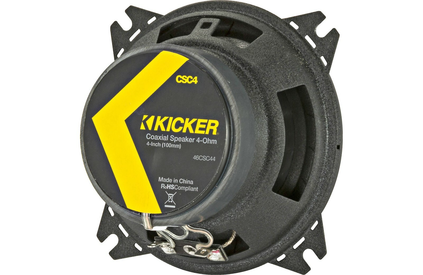 Kicker 46CSC44 4" 2-Way Car Speakers - PAIR