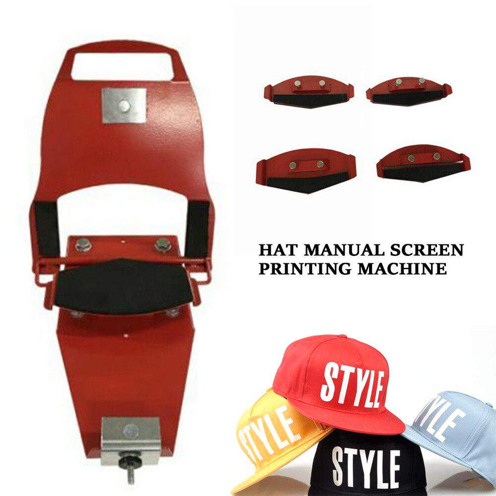 Hat Press Cap Forming Press Machine 4 Pads