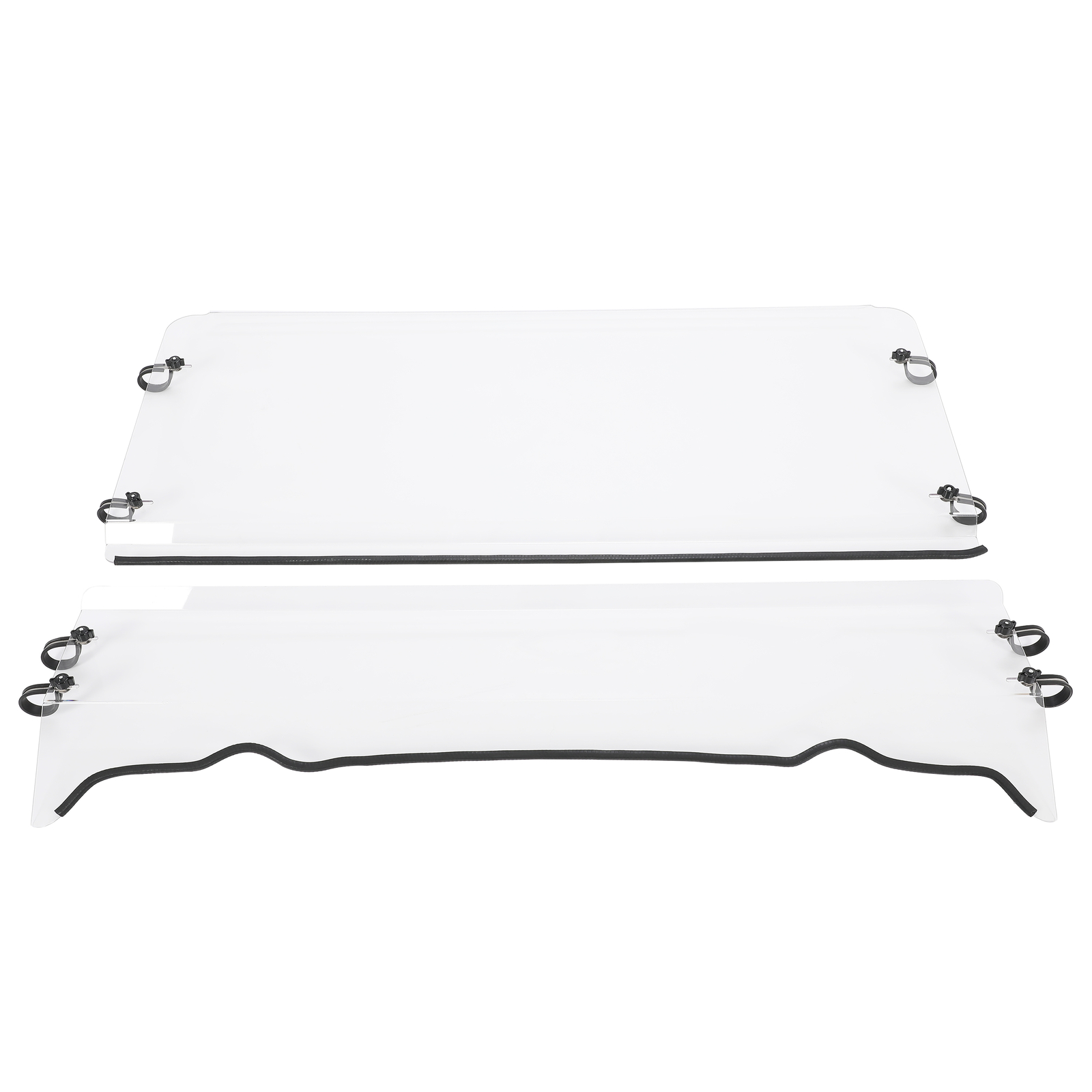 Front Full Windshield For Polaris Ranger XP 800/ XP 800 Crew/800 6x6 2010-2016