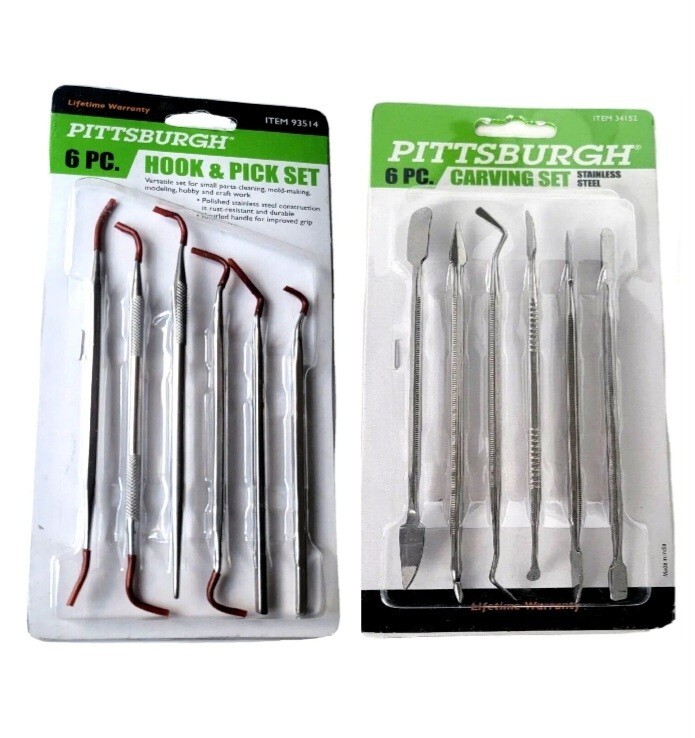 Combo Pittsburgh 12pc /Carving Set and Pick & Hook Set