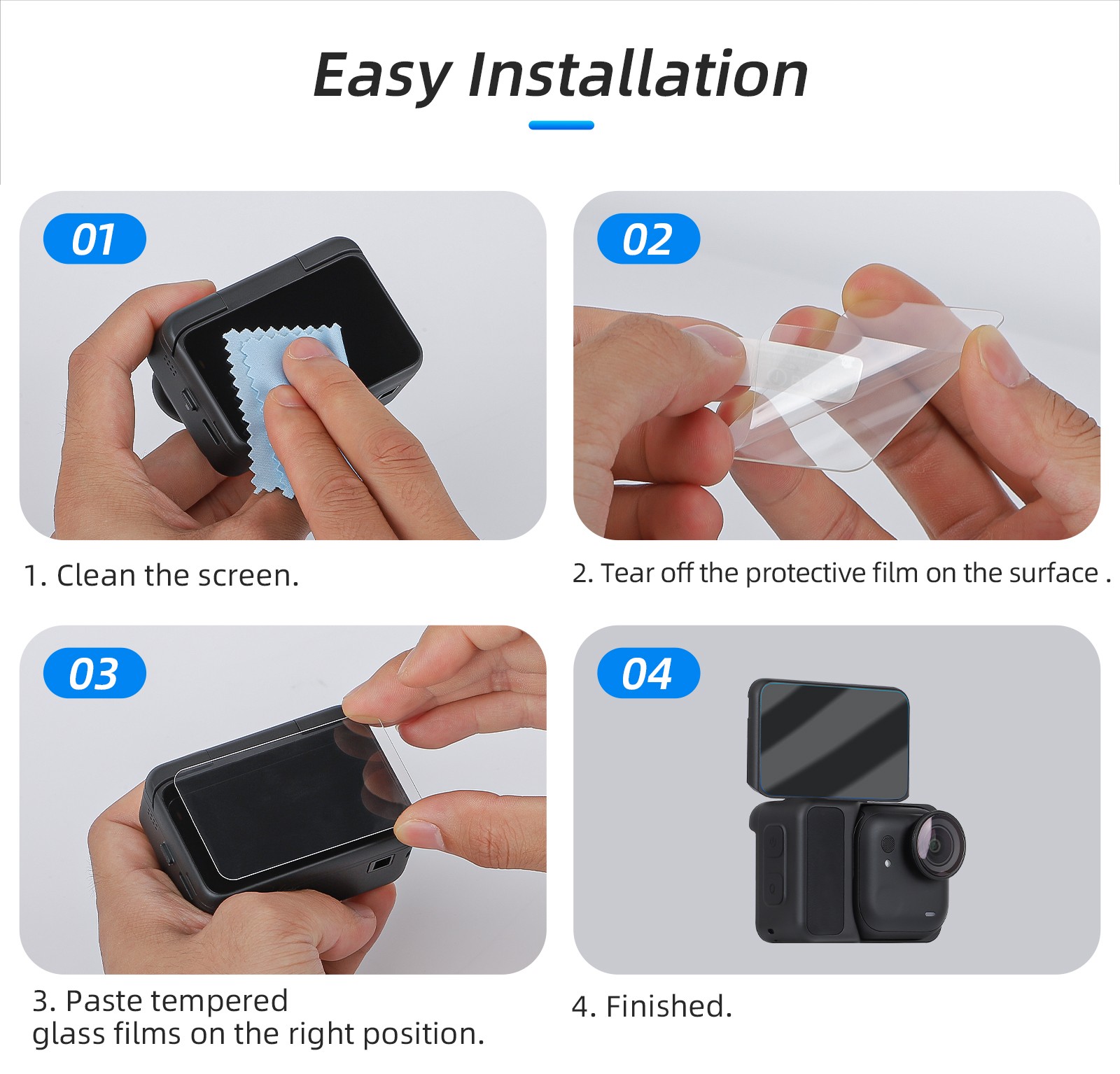 Accessories For Insta360 GO Ultra Camera Storage Bag Protective Case Cover Mount