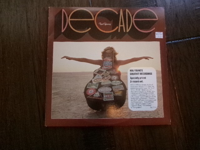 NEIL YOUNG DECADE VINYL RECORD
