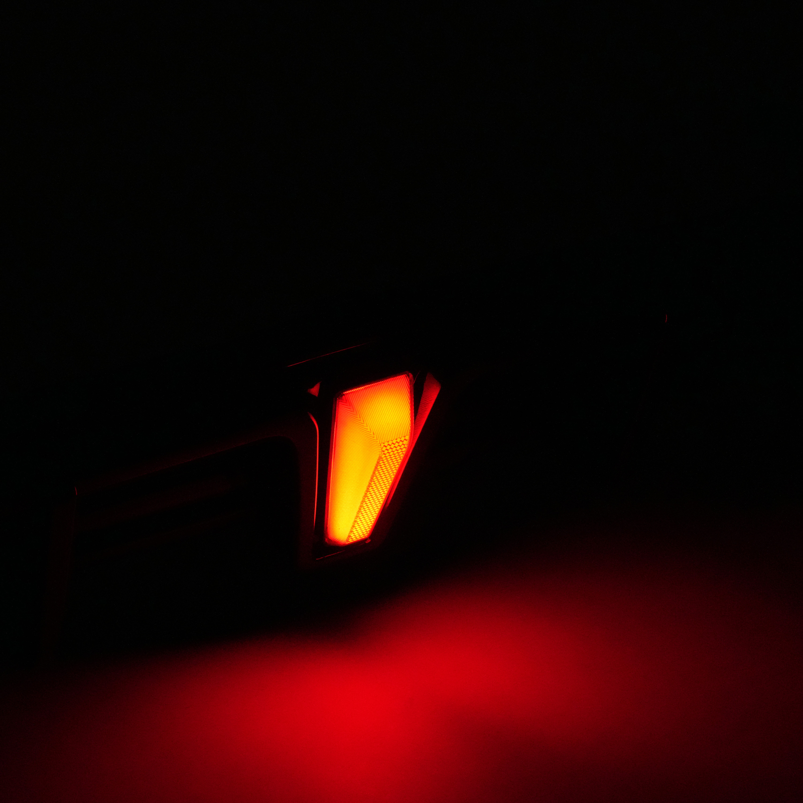 Rear Black Bumper Diffuser Lip Spoiler & Light For Honda Accord 2018-2022