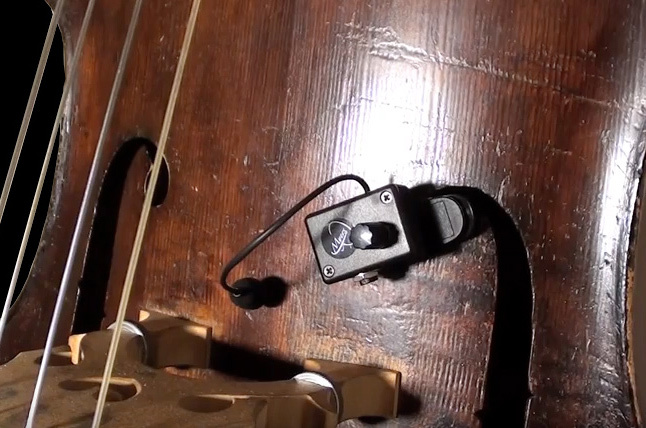 Half Upright Bass Microphone by Myers Pickups