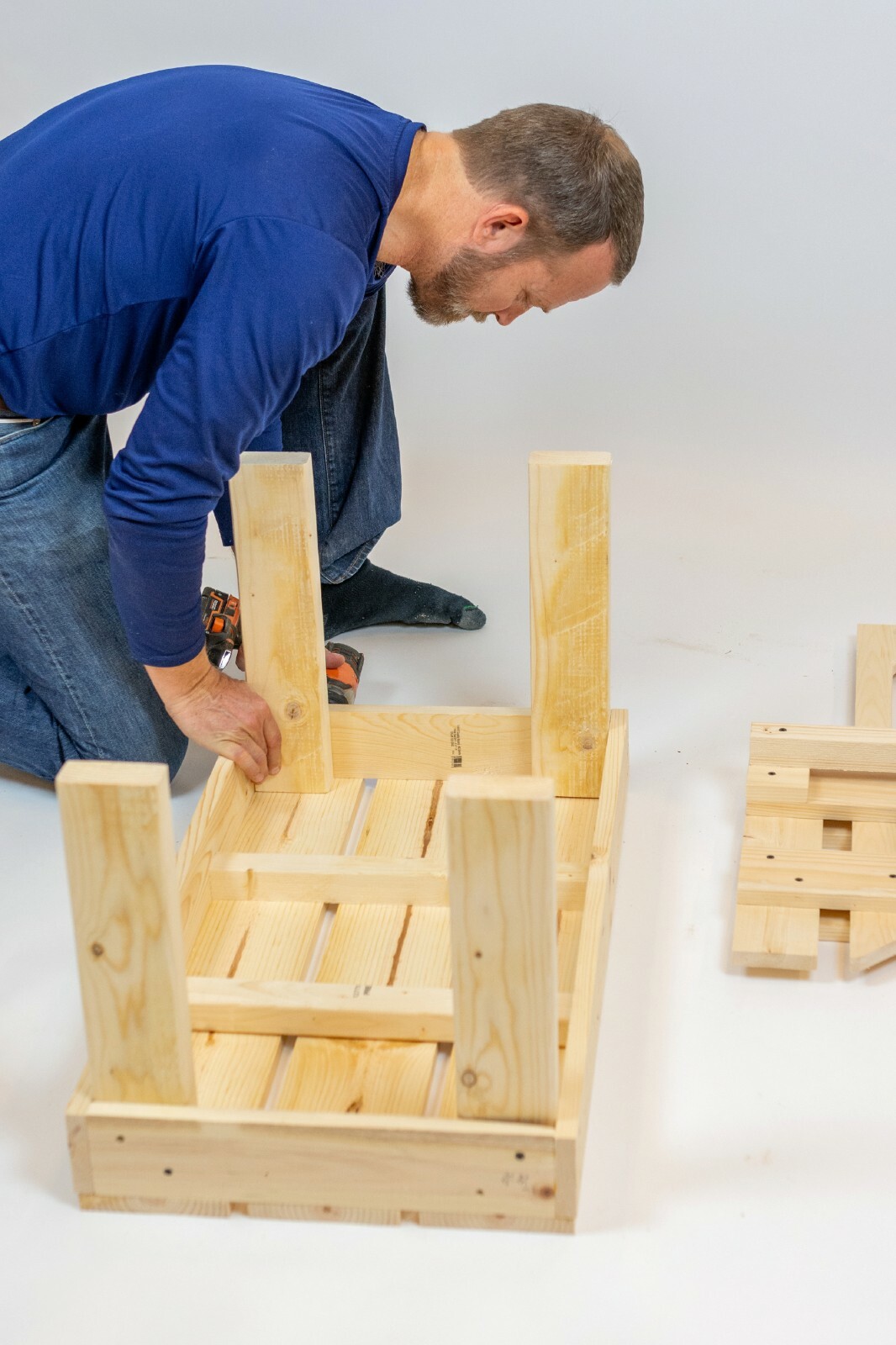 New Goatstand.com Carpenter Built Goat Milking Stand - Full 42in. Composite Deck