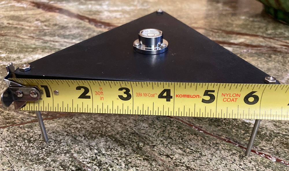 Bubble Instrument Level Lever 1328400 Triangle Triangular With Legs