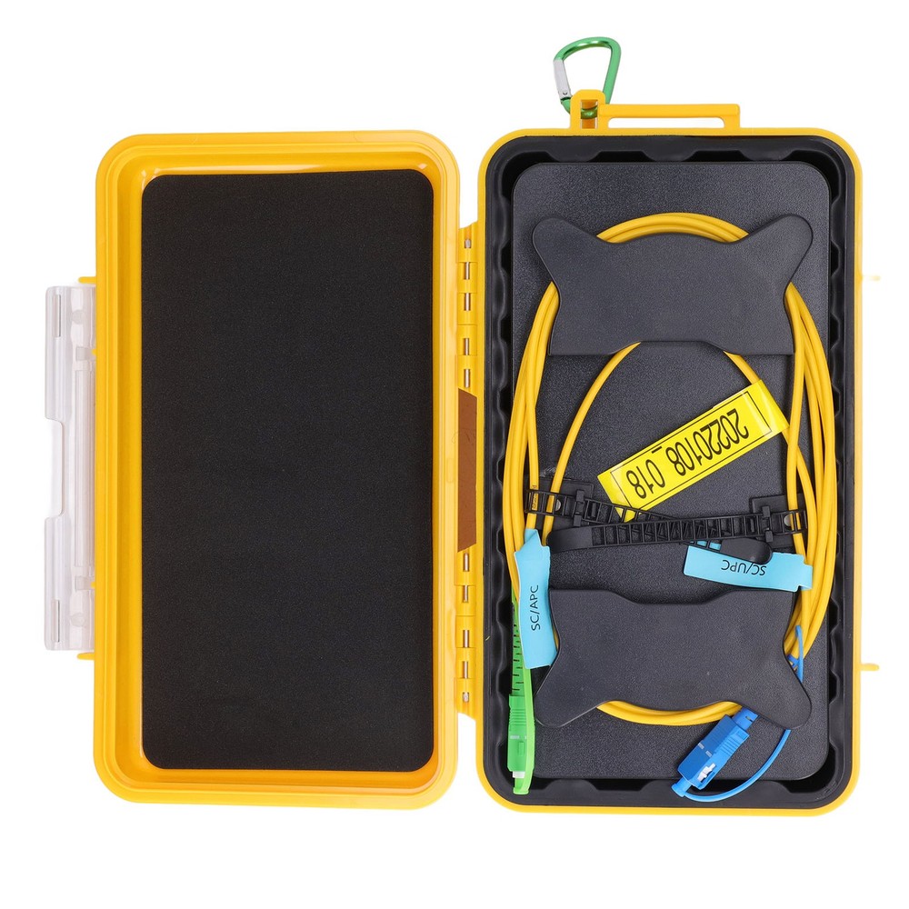 OTDR Cable Box Singlemode 500 Meter Fiber Optic Dead Zone Test Tool New