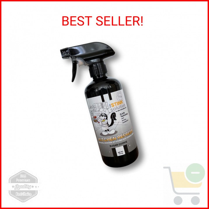 The Stink Solution Kitchen Odor Eliminator For Strong Odor: Garbage Can & Refrig