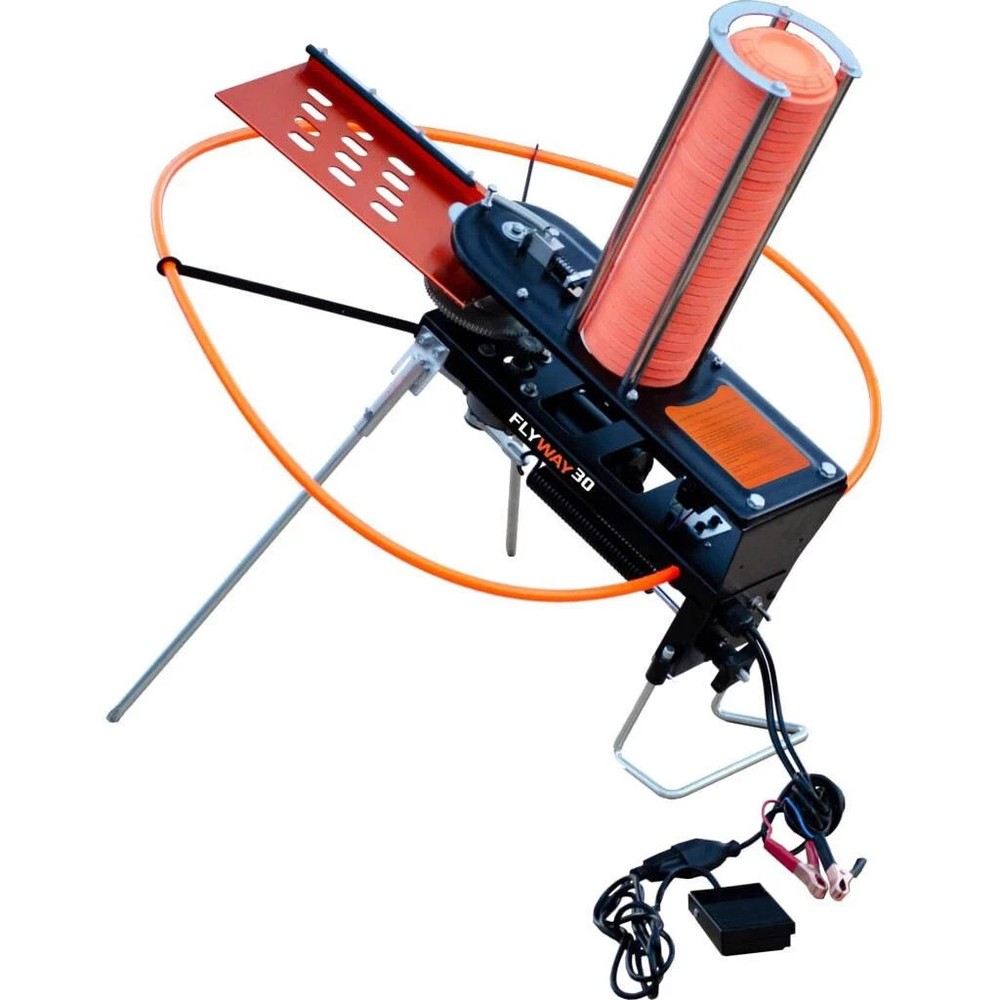 Do-all Outdoors Flyway 30 Automatic Trap Clay Target Thrower, 30 Target Feed