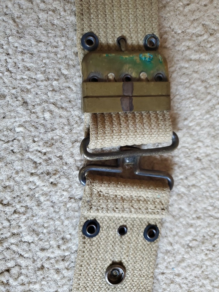 Military Or Hunting Basic Utility Belt Tan Adjustable