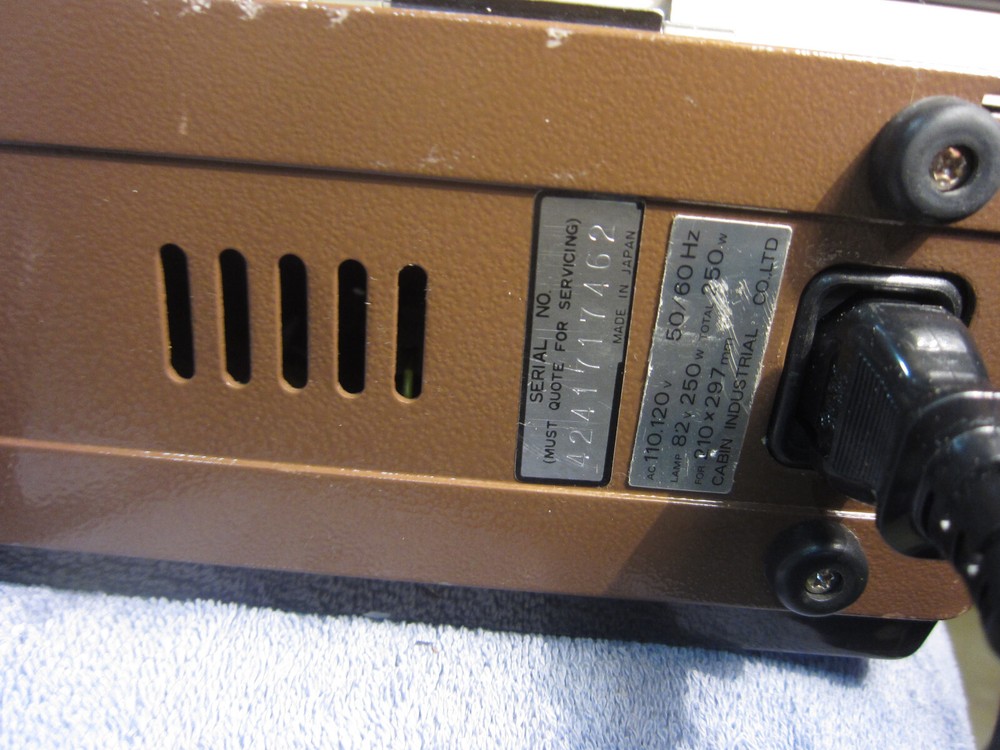 Apollo Horizon Portable Overhead Projector Needs TLC